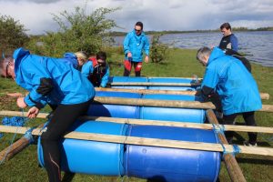 Raft Building Outdoor Team Building Activities