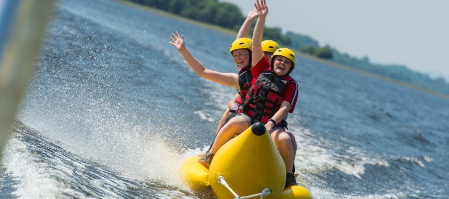 Exciting water Activities for Teens - Banana Boating