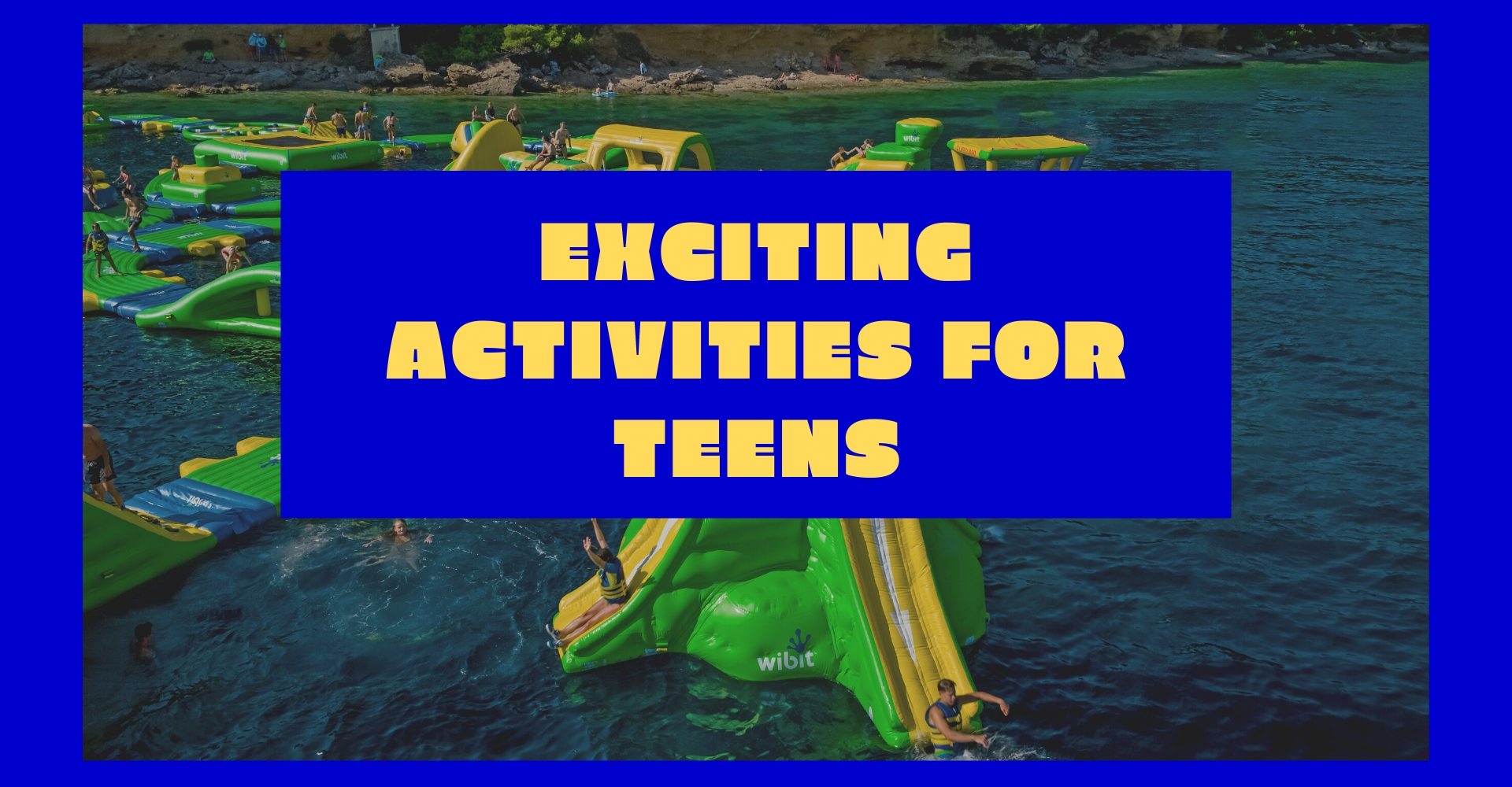 water activities for teenagers