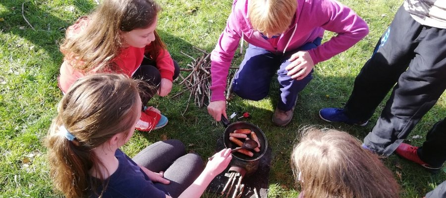 School Activity Breaks - Learning to Cook outside the classroom
