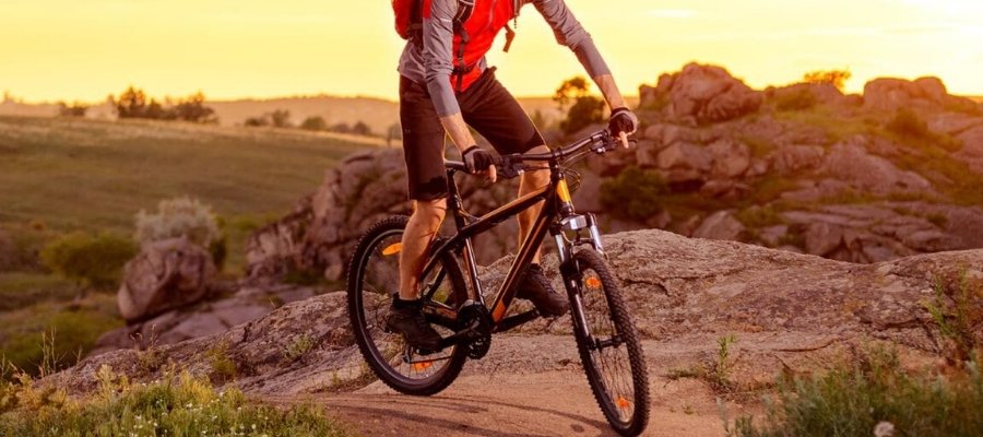 mountain biking - outdoor activities while self-isolating