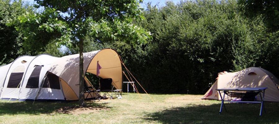 garden camping - outdoor activity while in self-isolation